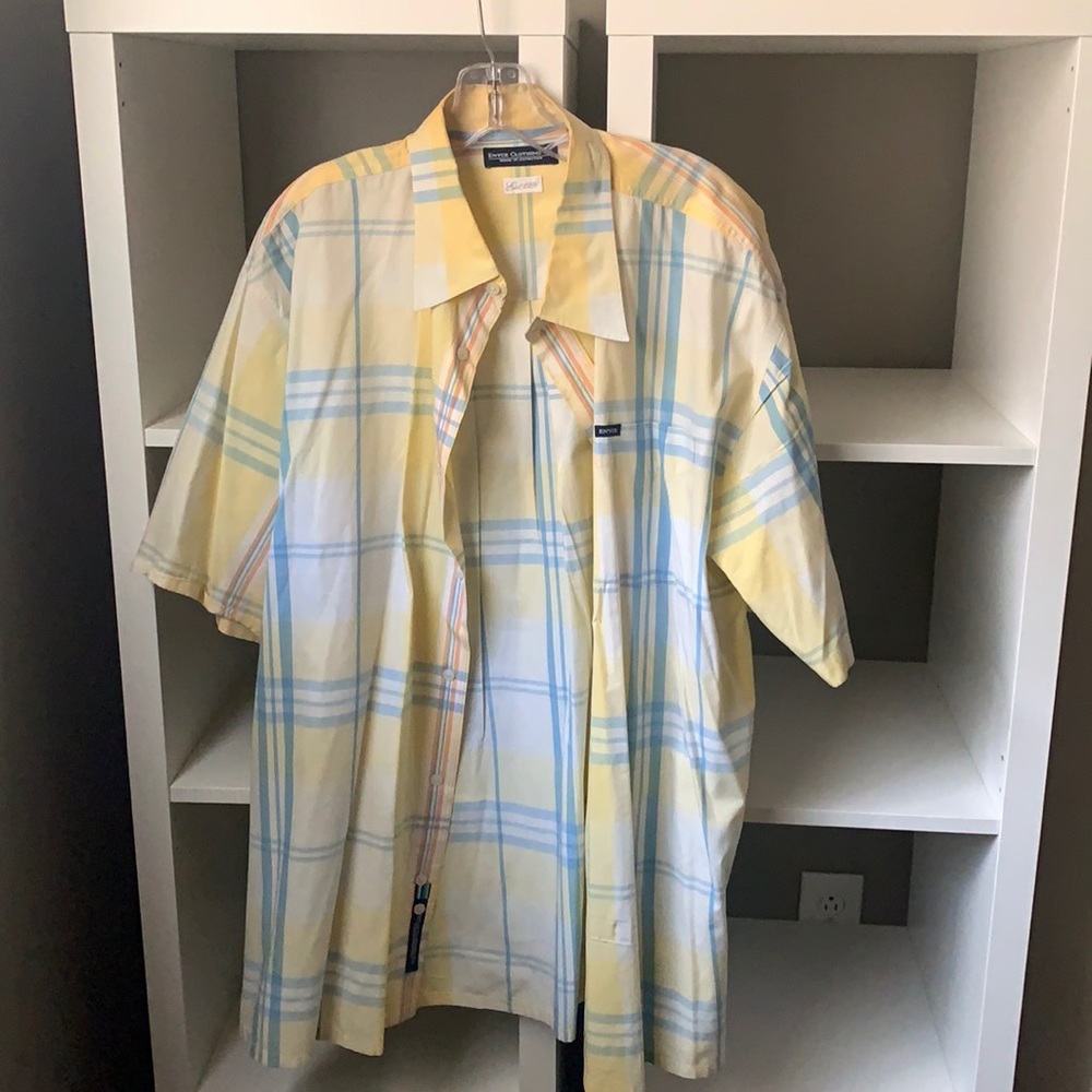 Yellow men’s enyce shirt
